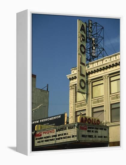 Apollo Theatre, Harlem, New York City, United States of America, North America-Ethel Davies-Framed Premier Image Canvas