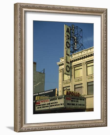 Apollo Theatre, Harlem, New York City, United States of America, North America-Ethel Davies-Framed Photographic Print