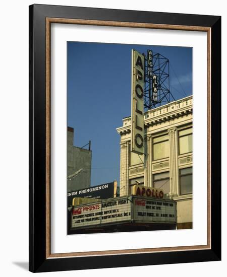 Apollo Theatre, Harlem, New York City, United States of America, North America-Ethel Davies-Framed Photographic Print