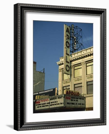 Apollo Theatre, Harlem, New York City, United States of America, North America-Ethel Davies-Framed Photographic Print