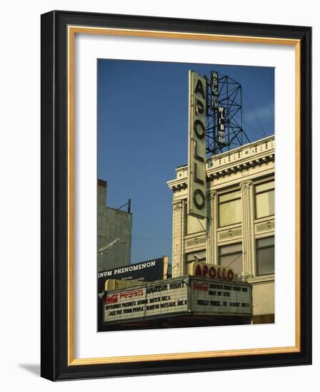 Apollo Theatre, Harlem, New York City, United States of America, North America-Ethel Davies-Framed Photographic Print