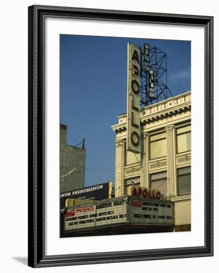Apollo Theatre, Harlem, New York City, United States of America, North America-Ethel Davies-Framed Photographic Print