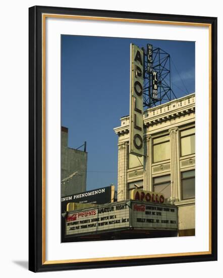 Apollo Theatre, Harlem, New York City, United States of America, North America-Ethel Davies-Framed Photographic Print