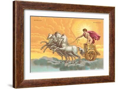 Apollo With Chariot Art Print Art Com