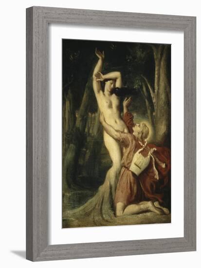 Apollon et Daphne-Theodore Chasseriau-Framed Giclee Print