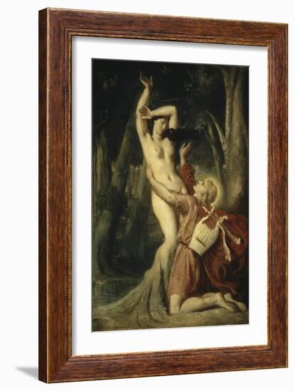 Apollon et Daphne-Theodore Chasseriau-Framed Giclee Print