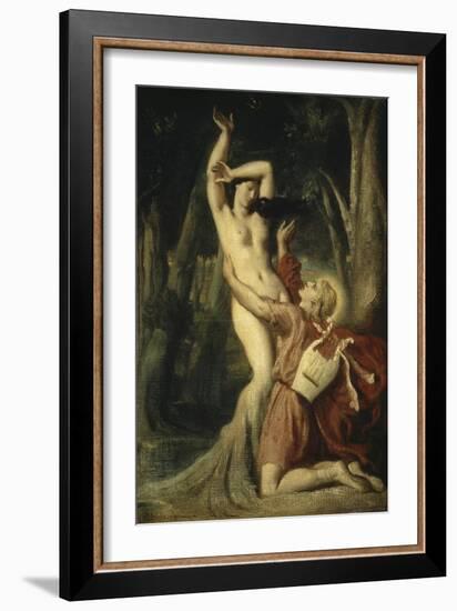 Apollon et Daphne-Theodore Chasseriau-Framed Giclee Print
