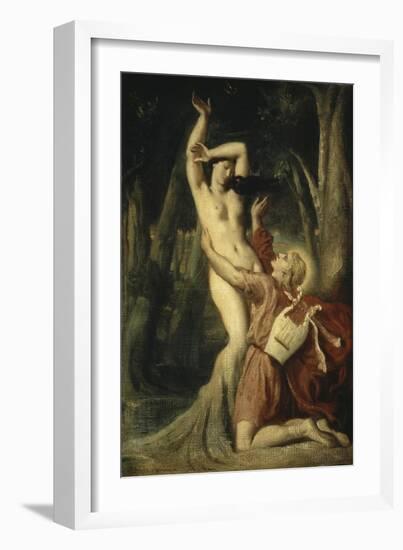 Apollon et Daphne-Theodore Chasseriau-Framed Giclee Print