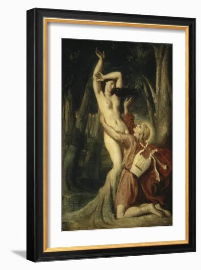 Apollon et Daphne-Theodore Chasseriau-Framed Giclee Print