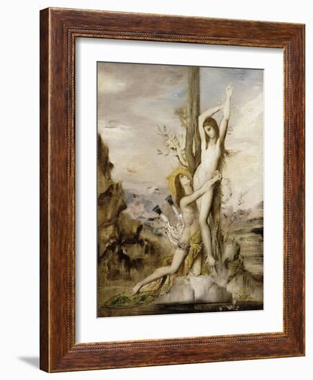 Apollon et Daphné-Gustave Moreau-Framed Giclee Print