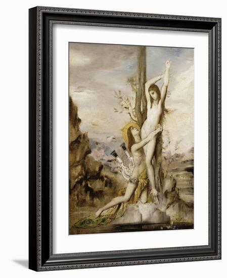 Apollon et Daphné-Gustave Moreau-Framed Giclee Print