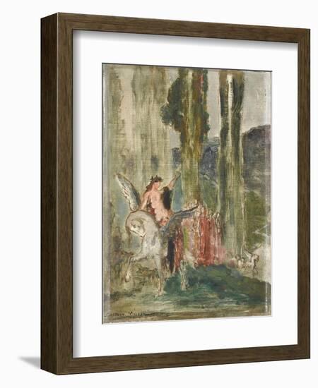 Apollon et Pégase-Gustave Moreau-Framed Giclee Print