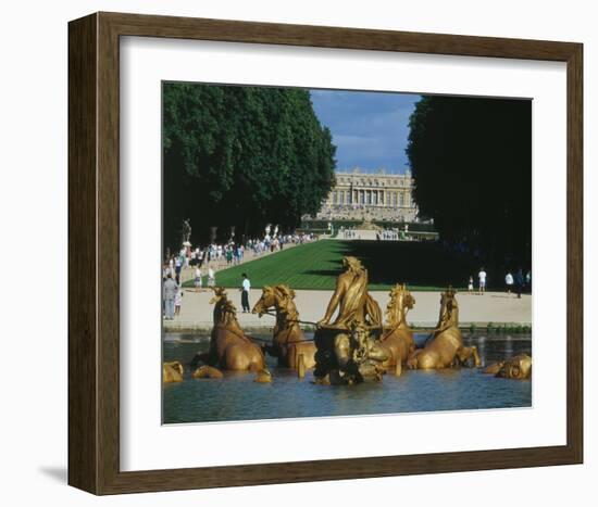 Apollon Fountain, Versailles-null-Framed Art Print