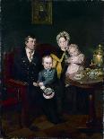 Family Portrait, 1837-Apollon Nikolayevich Mokritsky-Framed Premier Image Canvas