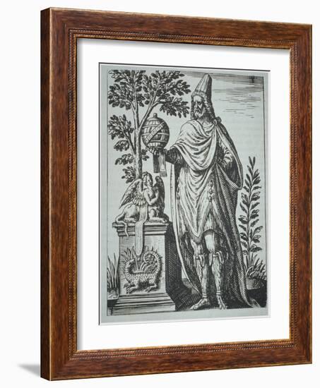 Apollonius of Tyana Book Illustration-Johann Theodor de Bry-Framed Giclee Print