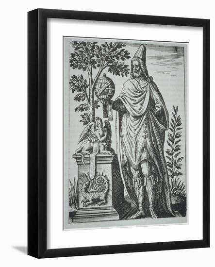 Apollonius of Tyana Book Illustration-Johann Theodor de Bry-Framed Giclee Print