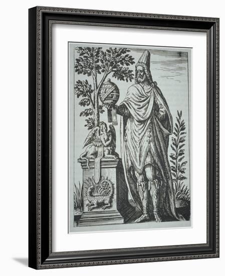 Apollonius of Tyana Book Illustration-Johann Theodor de Bry-Framed Giclee Print