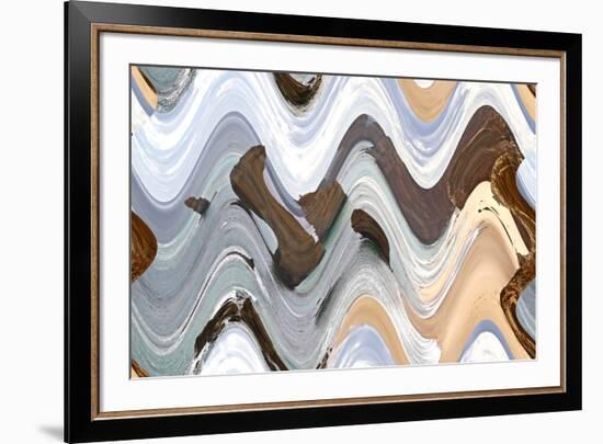 Apostile Wavy 4, 2016-null-Framed Photographic Print