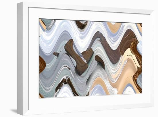 Apostile Wavy 4, 2016-null-Framed Photographic Print