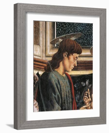 Apostle Matthew, Detail from the Last Supper, 1450-Andrea Del Castagno-Framed Giclee Print