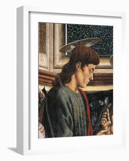Apostle Matthew, Detail from the Last Supper, 1450-Andrea Del Castagno-Framed Giclee Print