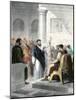 Apostle Paul Defending Himself before Roman Consul Agrippa-null-Mounted Giclee Print