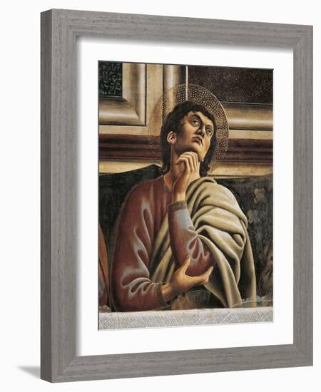 Apostle Thomas, Detail from the Last Supper, 1450-Andrea Del Castagno-Framed Giclee Print