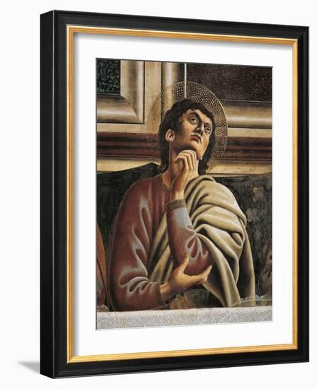 Apostle Thomas, Detail from the Last Supper, 1450-Andrea Del Castagno-Framed Giclee Print