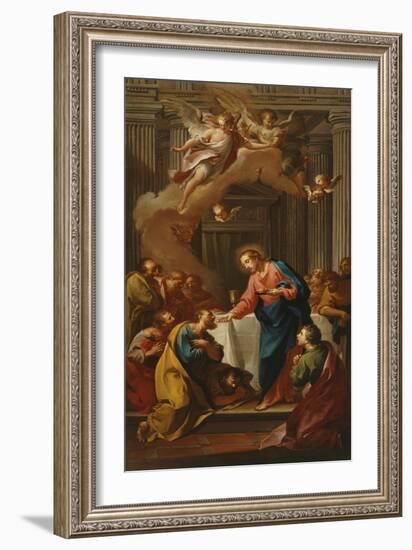 Apostles' Communion, 17th Century, Italy-Italian School-Framed Giclee Print