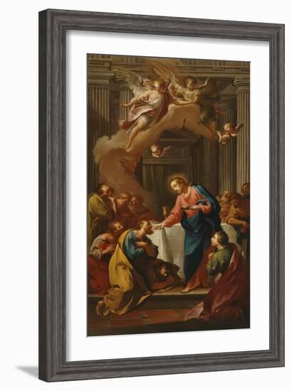 Apostles' Communion, 17th Century, Italy-Italian School-Framed Giclee Print