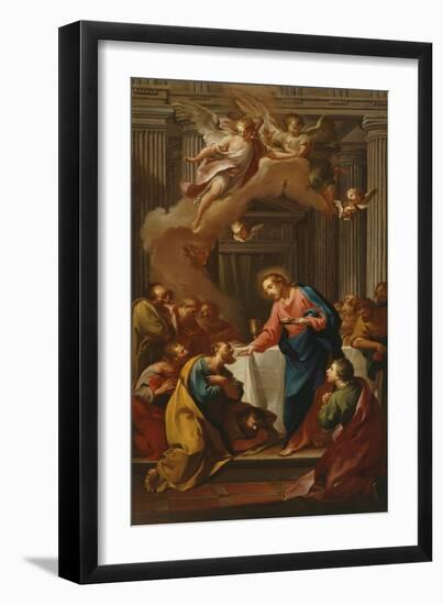 Apostles' Communion, 17th Century, Italy-Italian School-Framed Giclee Print