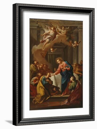 Apostles' Communion, 17th Century, Italy-Italian School-Framed Giclee Print