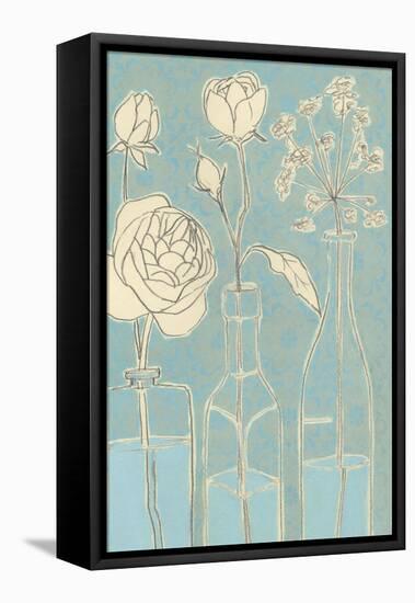 Apothecary Flowers I-Grace Popp-Framed Stretched Canvas