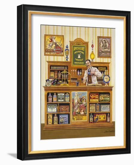 Apothecary-Lee Dubin-Framed Giclee Print