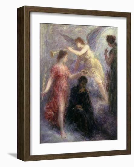 Apotheose de Berlioz, 19th Century-Henri Fantin-Latour-Framed Giclee Print