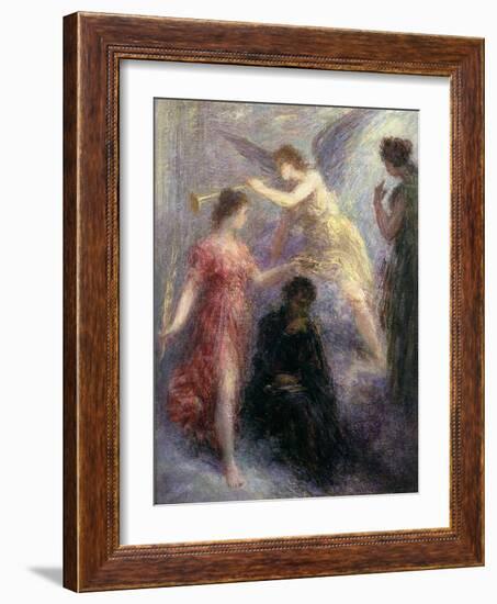 Apotheose de Berlioz, 19th Century-Henri Fantin-Latour-Framed Giclee Print