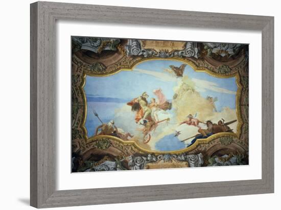 Apotheosis of Admiral Vettor Pisani-Giambattista Tiepolo-Framed Giclee Print