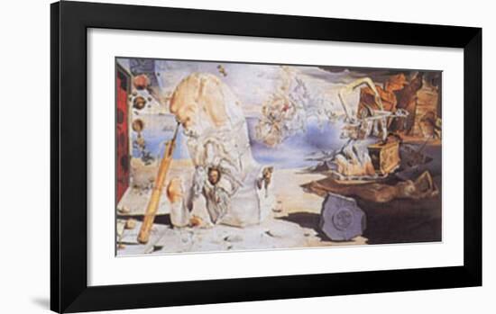 Apotheosis of Homer-Salvador Dalí-Framed Art Print