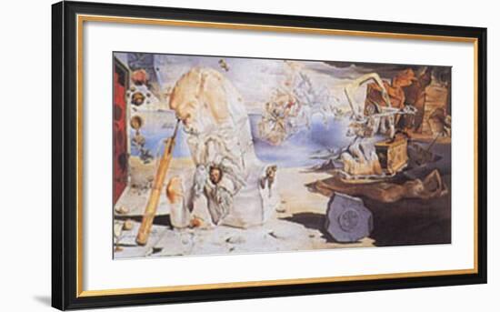 Apotheosis of Homer-Salvador Dalí-Framed Art Print