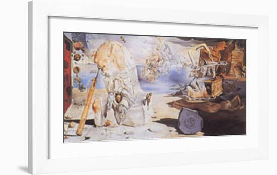 Apotheosis of Homer-Salvador Dalí-Framed Art Print