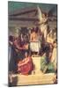 Apotheosis of Homer-Jean-Auguste-Dominique Ingres-Mounted Art Print