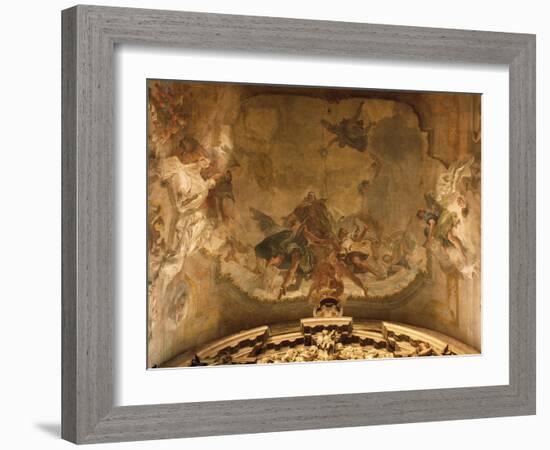 Apotheosis of Saint Teresa-Giambattista Tiepolo-Framed Giclee Print