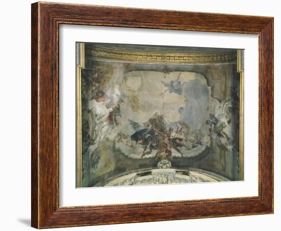 Apotheosis of St Therese-Giambattista Tiepolo-Framed Giclee Print