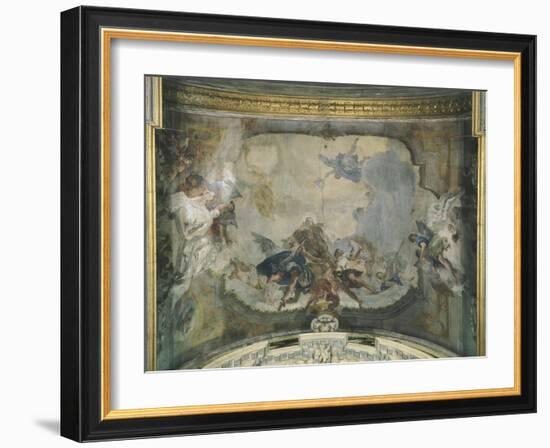 Apotheosis of St Therese-Giambattista Tiepolo-Framed Giclee Print