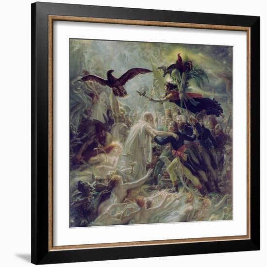 Apotheosis of the French Heroes Who Died for their Country During the War for Freedom-Anne-Louis Girodet de Roussy-Trioson-Framed Giclee Print