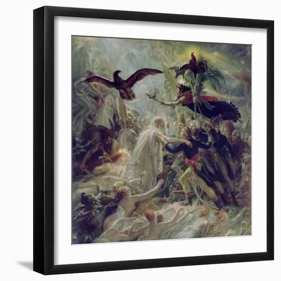 Apotheosis of the French Heroes Who Died for their Country During the War for Freedom-Anne-Louis Girodet de Roussy-Trioson-Framed Giclee Print
