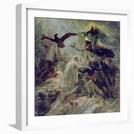 Apotheosis of the French Heroes Who Died for their Country During the War for Freedom-Anne-Louis Girodet de Roussy-Trioson-Framed Giclee Print