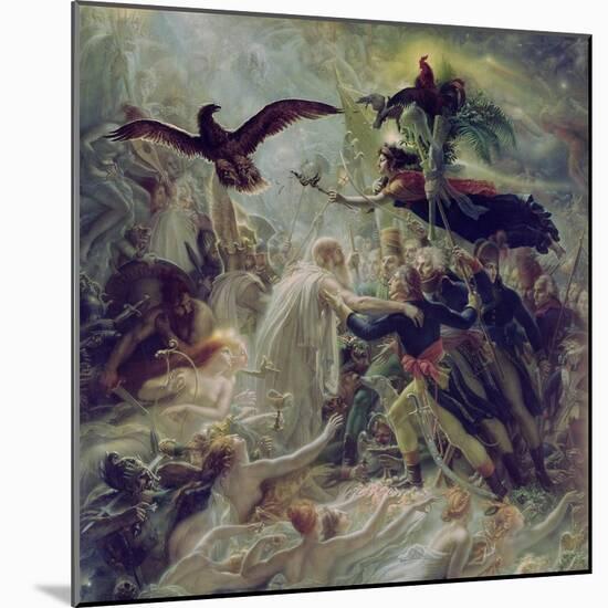 Apotheosis of the French Heroes Who Died for their Country During the War for Freedom-Anne-Louis Girodet de Roussy-Trioson-Mounted Giclee Print