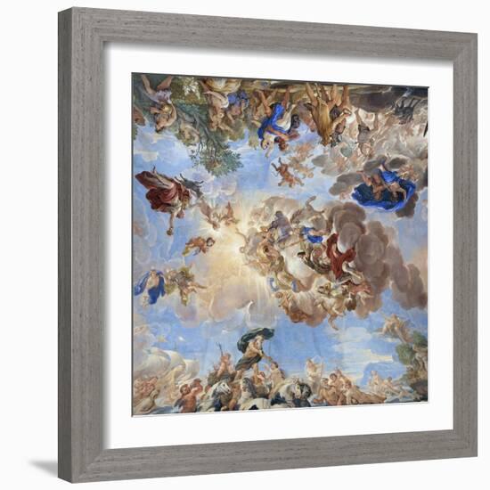 Apotheosis of the Medici Dynasty-Luca Giordano-Framed Giclee Print
