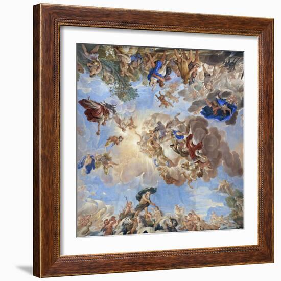 Apotheosis of the Medici Dynasty-Luca Giordano-Framed Giclee Print